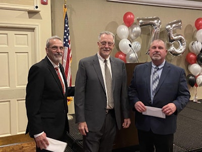 (from left to right) Executive VP Gerry Renzi, President/CEO Fred Rexon Jr., and pāco VP Bill Huffmon