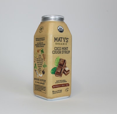 Maty’s® Organic Coco Mint Cough Syrup