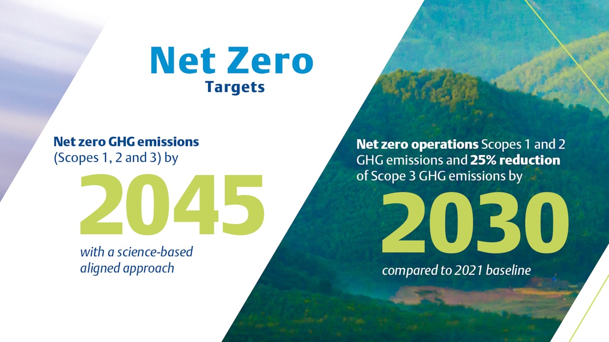 How much of the internet is covered by Net zero targets? - Green
