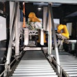Muller Technology’s solution pairs a six-axis case-packing robot equipped with vacuum EOAT with molding or thermoform machines.