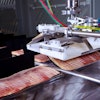 The Harrier Bacon Draft Loading System from JLS Automation loads drafts of bacon into thermoform packaging.