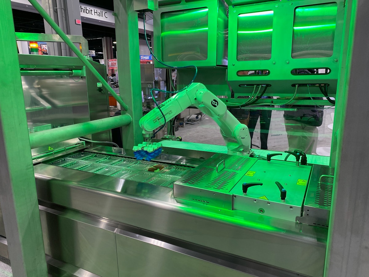 Food packaging robots top
