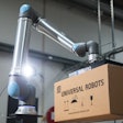 The UR20 palletizing robots features a new joint design that allows for up to 65% faster cycle times as well as the ability to handle loads up to 20 kg.