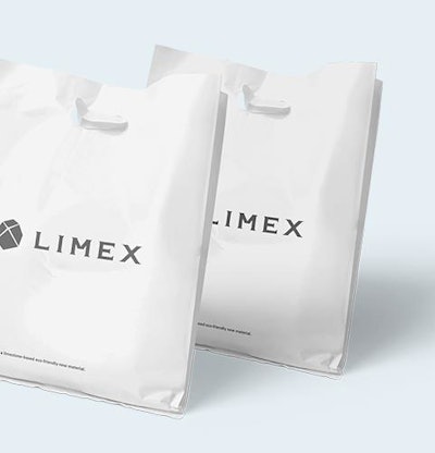 LXD's limestone-based Limex bags.