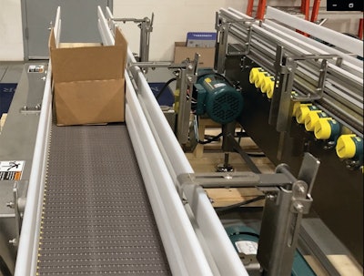 Product Settling Conveyor For Level Case Sealing By Multi Conveyor High Res