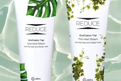 Albéa's tube head and cap fusion to reduce plastic use.