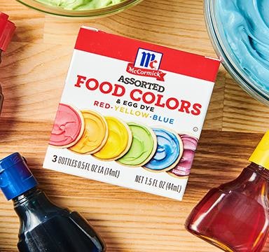 McCormick Neon Food Colors & Egg Dye (Pack of 18), 18 packs - City Market