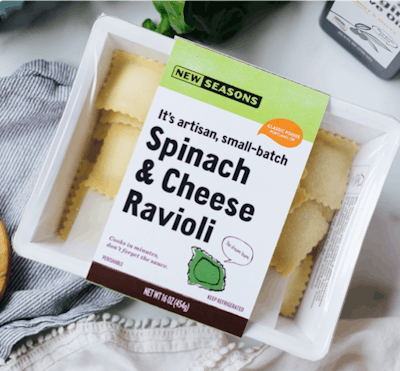 Food (Refrigerated)—New Seasons PaperSeal Tray for Fresh Pasta from Graphic Packaging International