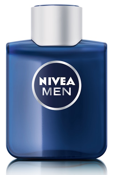 Since 2019, Nivea has been a part of the Loop circular shopping platform, offering two after shave products in a reusable/refillable porcelain bottle.