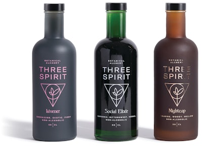 Botanical elixir brand Three Spirit looks and feels premium through its focus on process and provenance.