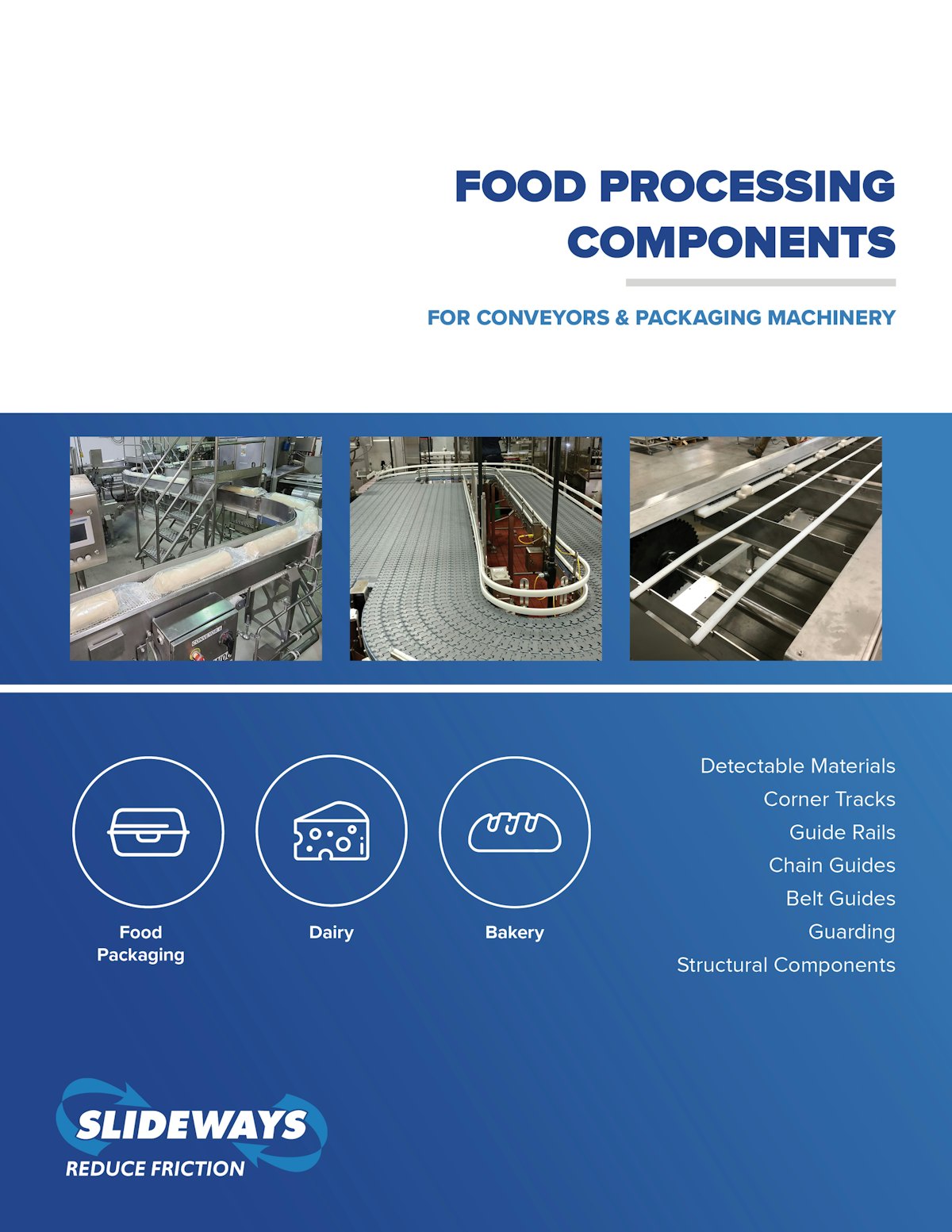 Slideways Launches Food Processing Components Guide From Slideways