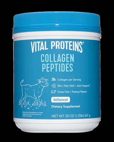 Drug and Pharmaceutical—Vital Proteins - Collagen Peptides Powder Container from Selig Group