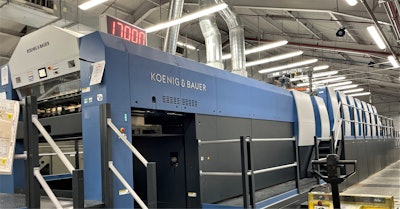 Investments Continue At Accurate Box With The Installation Of A Third Koenig & Bauer 7 Color Printing Press Image[1]