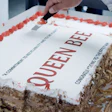 “We’re Bumble Bee, and this facility is our hive of tuna operations,” Miguel Diaz, the forklift driver on that packaging line who came up with the Queen Bee moniker, said at the machine dedication, over cake. “This is our Queen Bee.”