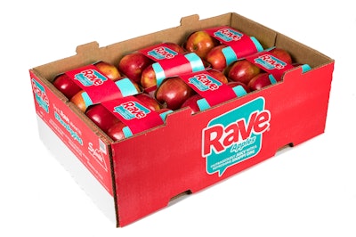 EZ Band four-packs are shipped to retailers in a Euro-size corrugated case that holds 12 four-packs (two layers of six).