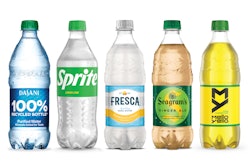 Coca-Cola clear replacements for green plastic bottles