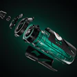 Exploded view of the whole Smart Gx Bottle system from PepsiCo’s Gatorade brand.