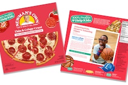 Clayton from North Carolina is shown on the Uncured Pepperoni Pizza box.