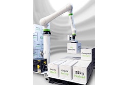 Fanuc Crx 25i A Palletizing Boxes With 3 Dv Pack Expo