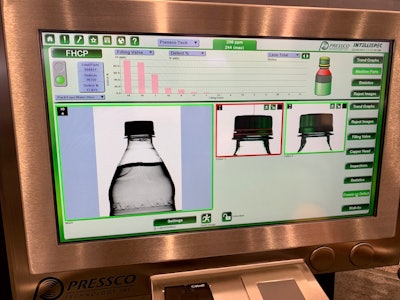 Beverage inspection system Pressco