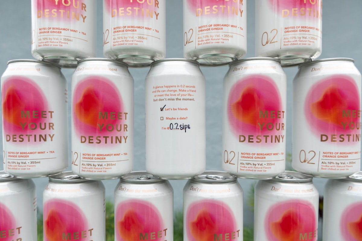 Meet Your Destiny RTD Cocktail Has Interactive Can