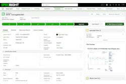 Example of Specification Data Management™ platform