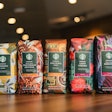 Starbucks redesigned the packaging for its five core whole-bean varieties with graphics that translate the people, moments, and experiences associated with each blend into art.