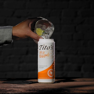 Tito's new Tito's in a Can