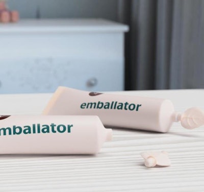 Emballator's integradted, resealable, twist-off closure for tubes.