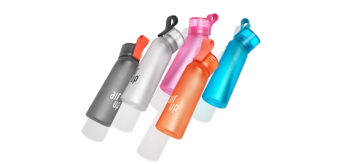 Air Up System Uses Refillable Bottle, Flavor Pods