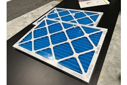 This now-commercially available furnace filter application of Clysar's Ultra LEG film, which is a PE-based polyolefin, qualifies for store drop-off recyclability.
