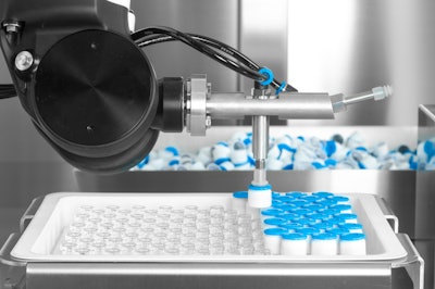 Steriline's Robotic 3D Control and Picking Solution at work