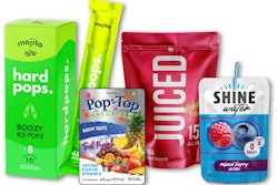 Among TopPop’s offerings are adult ice pops in flexible sachets and juice and water products in stand-up pouch packaging.