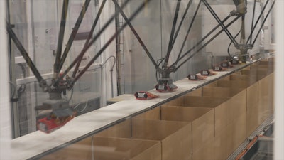 ABB FlexPickers fill the standard shipping cases.