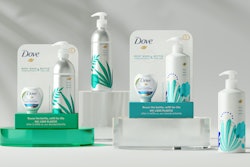 The Starter Kit for the Dove Reusable Body Wash Bottles + Concentrate Refills system comes with either an aluminum or a plastic bottle and one bottle of concentrate.