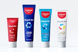 Colgate is including on the tube’s front panel a prominent “Recycle Me!” message.