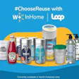 Walmart+ InHome uses Loop reusable packaging solutions.
