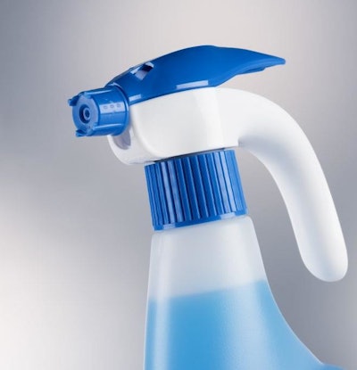 Canyon Europe's new spray trigger is thumb-activated.