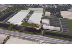 Rendering of planned Bastian Solutions' Noblesville campus.