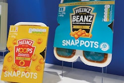 Berry Snap Pots as seen late last year at PACK EXPO. The material used for the pots is originally sourced from Tesco-collected flexible films that have been chemically (advanced) recycled.