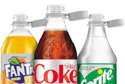 Berry’s closure for Coca-Cola is based on its patented CompactFlip hinge solution. It is the first to be used in conjunction with the new lightweight 26-mm GME30.40 neck, developed by the Cetie Single-Use Plastics Group.