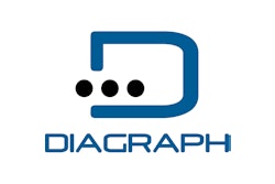 Diagraph Logo Stacked Blue Rgb