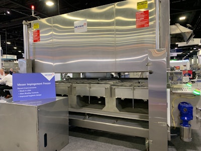 Tunnel freezer food Messer