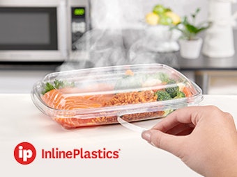 Inline Plastics Safe-T-Fresh™ Rectangle Container - 64 oz.