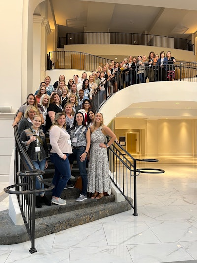 PowHER of the Pack members at in-person PowHER event.