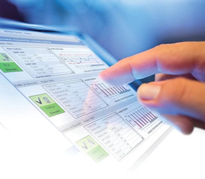 Touchscreen data inspection system Mettler Toledo