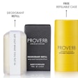 U.K.-based skincare company Proverb explored all material options before deciding on HDPE for its reusable deodorant case.