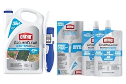 The new 5-oz Ortho GroundClear Super Concentrate refill pouch was designed to make it easy for consumers to mix their own product for 0.5-gal of weed and grass killer.