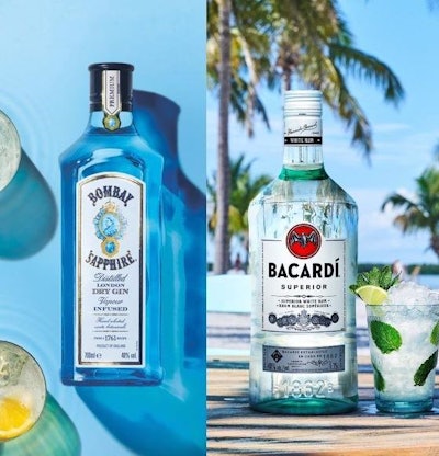 Bacardí removes plastic pourers from bottles in several countries.