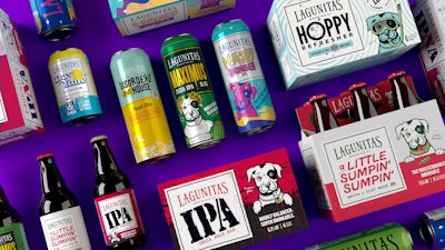 Included in the project was the packaging for Lagunitas’ brews across different IPA styles, its non-alcoholic portfolio, and its newly launched Disorderly TeaHouse spiked and sparkling tea.